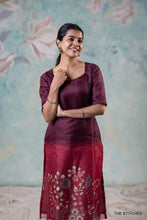 Load image into Gallery viewer, ANIKA KURTI with DUPATTA - MAROON