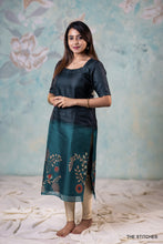 Load image into Gallery viewer, ANIKA KURTI with DUPATTA - GREEN