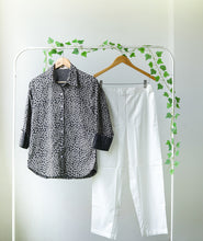 Load image into Gallery viewer, Black Floral Shirt