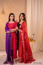 Load image into Gallery viewer, NOOR - PINK SET with DUPATTA