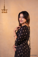 Load image into Gallery viewer, NOOR - BLACK SET with DUPATTA