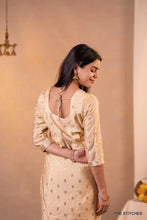 Load image into Gallery viewer, NOOR - BEIGE SET with DUPATTA