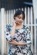 Load image into Gallery viewer, Black Floral (L, XL, XXL Available)