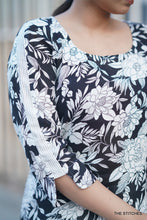 Load image into Gallery viewer, Black Floral (L, XL, XXL Available)