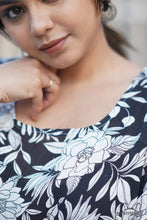 Load image into Gallery viewer, Black Floral (L, XL, XXL Available)