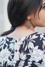 Load image into Gallery viewer, Black Floral (L, XL, XXL Available)