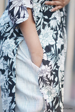 Load image into Gallery viewer, Black Floral (L, XL, XXL Available)