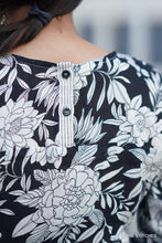 Load image into Gallery viewer, Black Floral (L, XL, XXL Available)