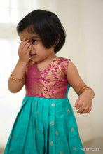 Load image into Gallery viewer, Zarina Teal Frock