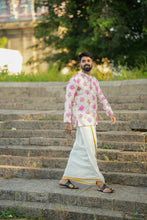 Load image into Gallery viewer, Arsh - Off White/Pink Floral