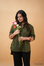 Load image into Gallery viewer, OLIVE GREEN SHIRT