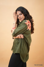 Load image into Gallery viewer, OLIVE GREEN SHIRT