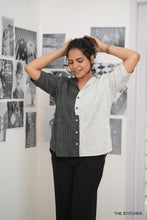 Load image into Gallery viewer, BLACK 'N' WHITE SHIRT