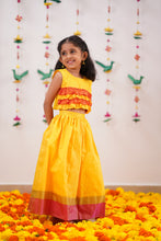 Load image into Gallery viewer, TRISHI SKIRT SET - YELLOW (4-5YRS Available)