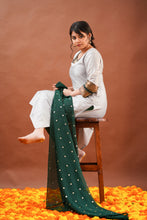Load image into Gallery viewer, KRITHA - STEEL GREY KURTI ONLY