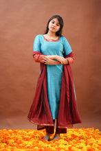 Load image into Gallery viewer, KRITHA - YALE BLUE SET