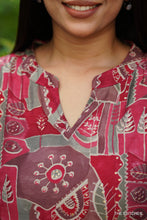 Load image into Gallery viewer, MAGENTA KURTI ONLY