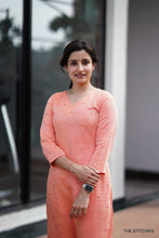 Load image into Gallery viewer, Orange Manjari Kurti only