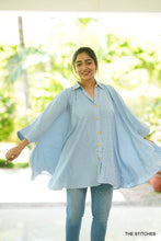 Load image into Gallery viewer, BAT SHIRT - BLUE