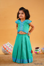 Load image into Gallery viewer, NAINI - TEAL SKIRT SET
