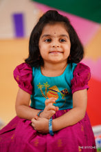 Load image into Gallery viewer, PONGAL POT FROCK - TEAL (1-2yr Available)