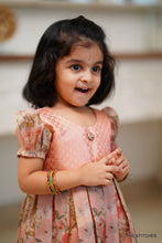 Load image into Gallery viewer, SHINY - PEACH PINK FROCK