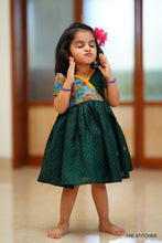 Load image into Gallery viewer, Mia - Bottle Green Frock