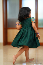 Load image into Gallery viewer, Mia - Bottle Green Frock