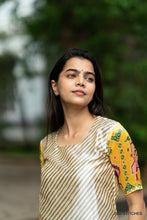 Load image into Gallery viewer, Patola - Yellow Kurti Only (L Available)