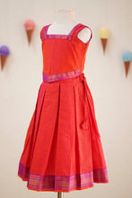 Load image into Gallery viewer, NAANYA - PEACH SKIRT SET