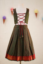Load image into Gallery viewer, NAANYA - GREEN SKIRT SET