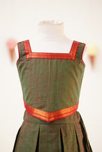 Load image into Gallery viewer, NAANYA - GREEN SKIRT SET