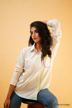 Load image into Gallery viewer, MULTI PATCH SHIRT - OFF WHITE