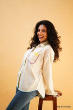 Load image into Gallery viewer, MULTI PATCH SHIRT - OFF WHITE