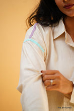 Load image into Gallery viewer, MULTI PATCH SHIRT - OFF WHITE