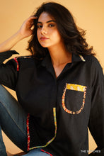 Load image into Gallery viewer, MULTI PATCH SHIRT - BLACK