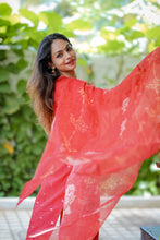 Load image into Gallery viewer, LYRA KURTI with DUPATTA - RED
