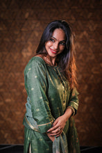 Load image into Gallery viewer, LYRA KURTI with DUPATTA - GREEN