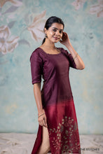 Load image into Gallery viewer, ANIKA KURTI with DUPATTA - MAROON
