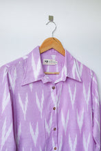 Load image into Gallery viewer, Purple ikat - SHIRT
