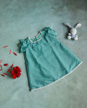 Load image into Gallery viewer, TIA - SEA GREEN FROCK
