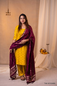 NOOR - YELLOW SET with DUPATTA