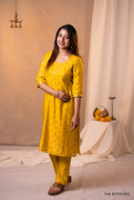 Load image into Gallery viewer, NOOR - YELLOW SET with DUPATTA
