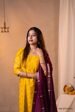 Load image into Gallery viewer, NOOR - YELLOW SET with DUPATTA

