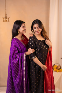 NOOR - BLACK SET with DUPATTA