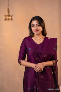AMAIRA PURPLE SET with DUPATTA
