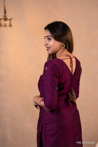 AMAIRA PURPLE SET with DUPATTA