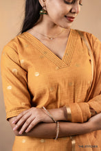 Load image into Gallery viewer, LYRA KURTI with DUPATTA - YELLOW
