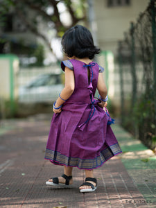 NAINI - PURPLE SKIRT SET