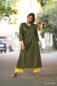 OLIVE - KURTI ONLY (M Available)